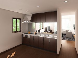 カタログ用イメージCG：キッチン